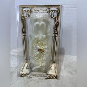 NIB Lillian Rose 10” double heart unity candle